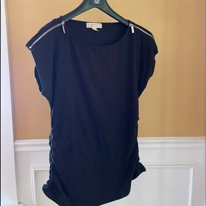 Michael Kors blouse with zippers